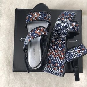 C-Label multicolor flat-forms